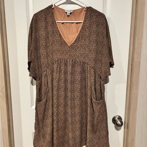 Mittoshop Tan Dress